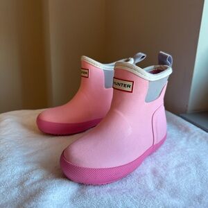 Hunter Kids Light Pink Rain Boots